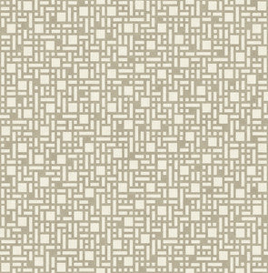 Bento Taupe Geometric Wallpaper by A-Street Prints