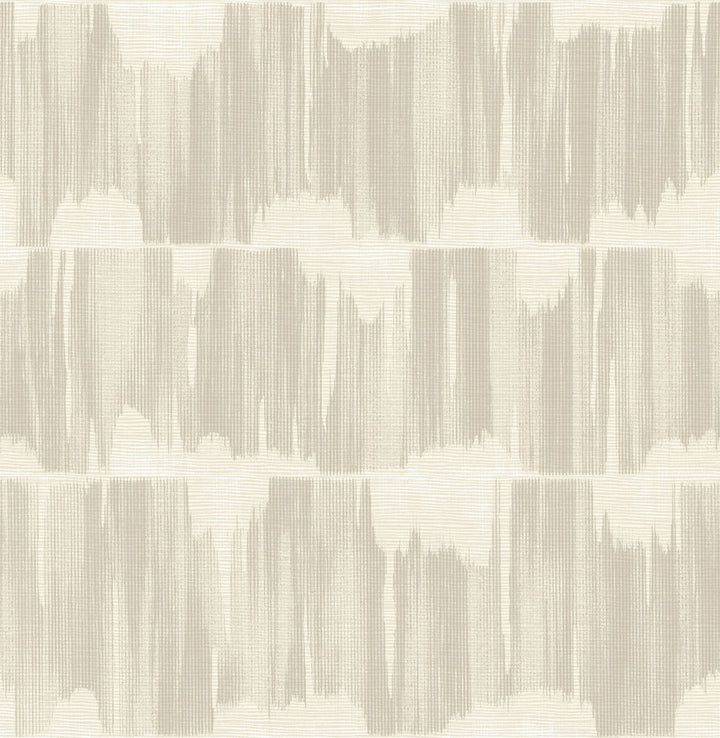 Serendipity Beige Shibori Wallpaper by A-Street Prints Mistral Covers about 56.4 square feet 20.5-in by 33-ft long roll Unpasted 20.9 - Fabric Carolina -