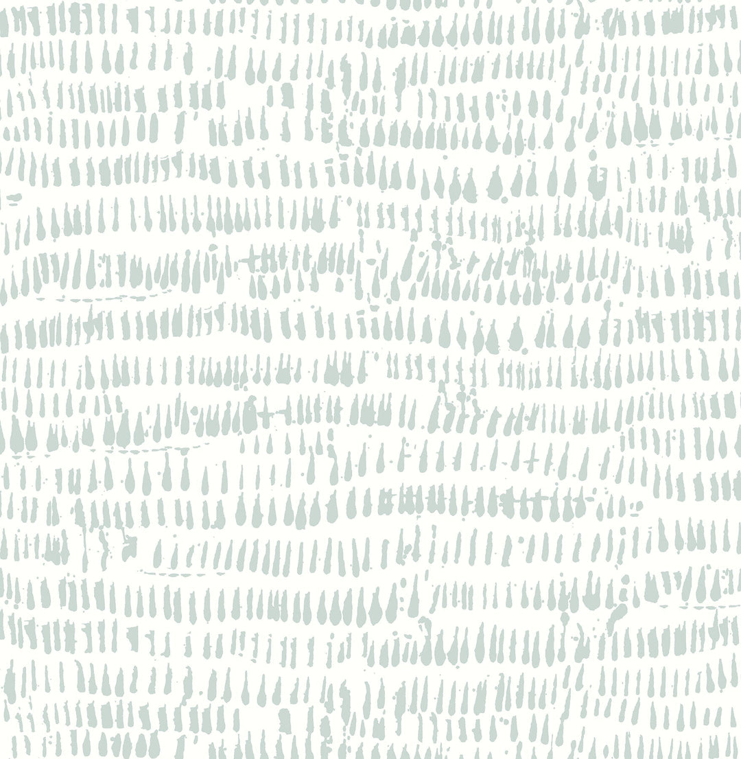 Runes Seafoam Brushstrokes Wallpaper by A-Street Prints Designer