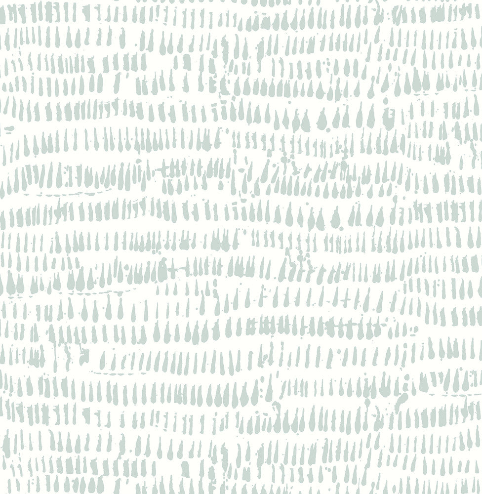 Runes Seafoam Brushstrokes Wallpaper by A-Street Prints Mistral Covers about 56.4 square feet 20.5-in by 33-ft long roll Unpasted 10.4 - Fabric Carolina -