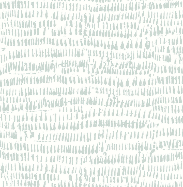 Runes Seafoam Brushstrokes Wallpaper by A-Street Prints Mistral Covers about 56.4 square feet 20.5-in by 33-ft long roll Unpasted 10.4 - Fabric Carolina -