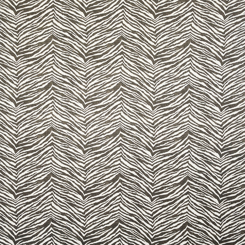 Zebby # 446 Liquorice by Maxwell Fabric COLOR THEORY-VOL.I STONE GRAY 55% LINEN 45% RAYON CHINA </p><p>Repeat: Horizontal: H-13.75 and Vertical: V-9 56" - Fabric Carolina -