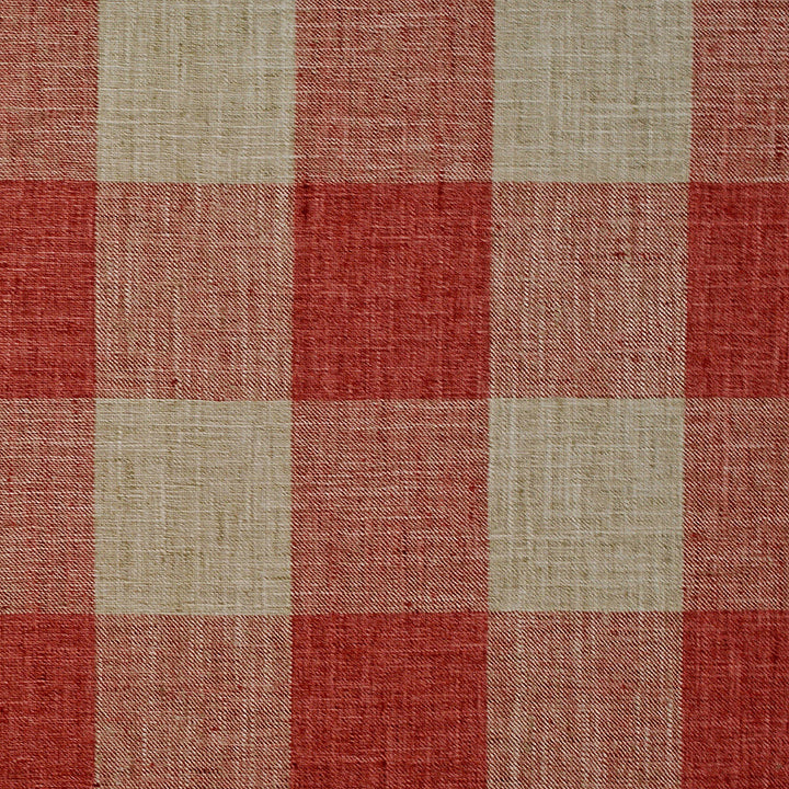 Check Please Red Pepper Nc17 548 by P Kaufmann Fabrics Fabric