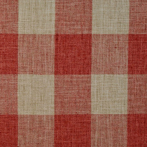 Check Please Red Pepper Nc17 548 by P Kaufmann Fabrics Fabric