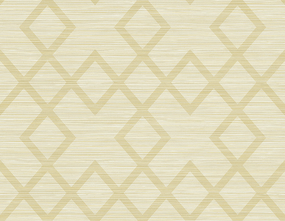 Vana Grey Woven Diamond Wallpaper by Kenneth James GeoTex Covers about 60.8 square feet 27-in by 27-ft long roll Unpasted 10.4 - Fabric Carolina -