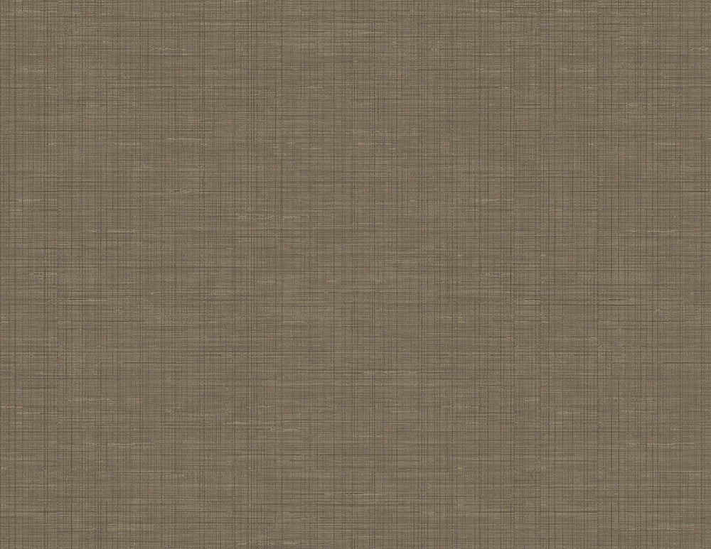 Alix Dark Brown Twill Wallpaper by Kenneth James GeoTex Covers about 60.8 square feet 27-in by 27-ft long roll Unpasted 0 - Fabric Carolina -