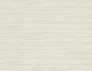 Bondi Light Grey Grasscloth Texture Wallpaper by Kenneth James