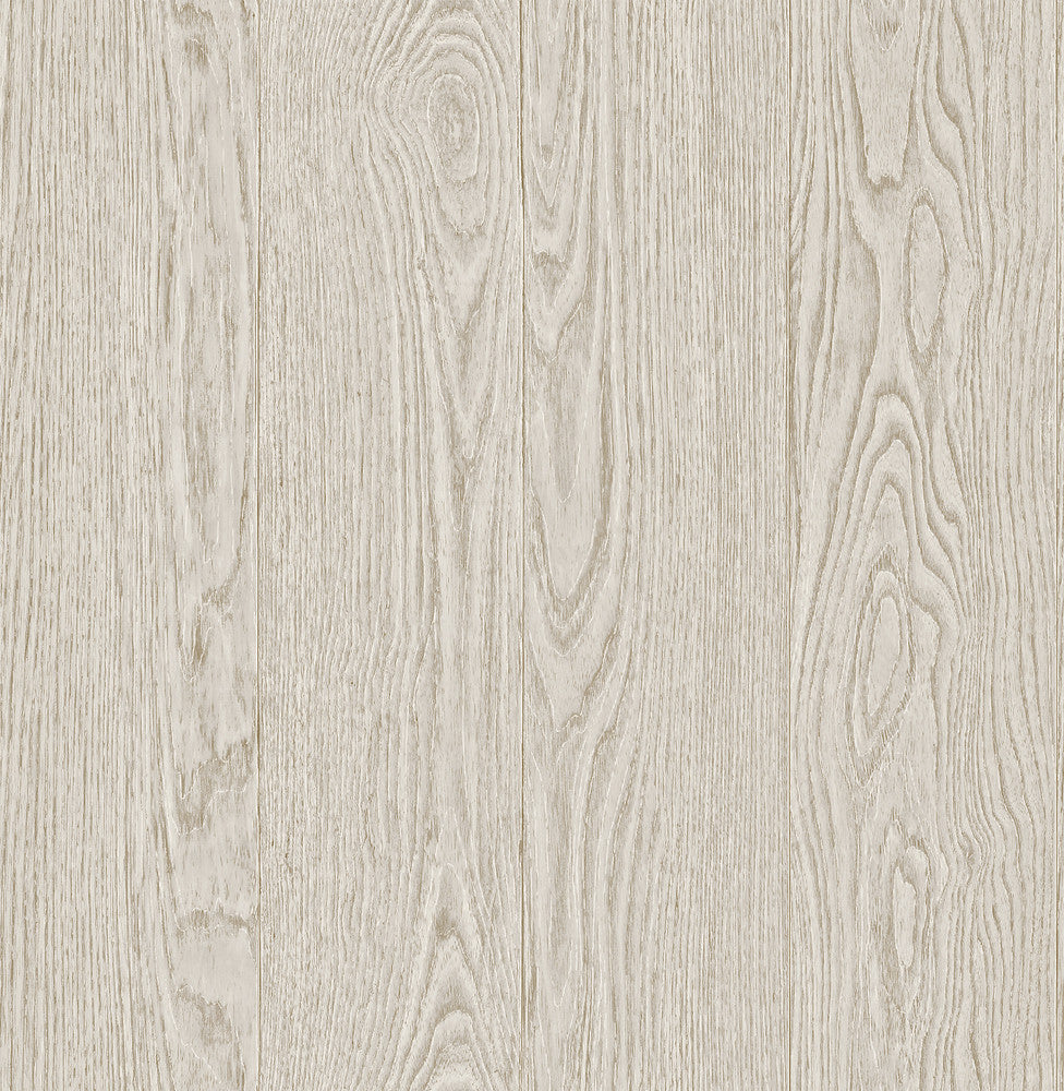 Groton Dove Wood Plank Wallpaper by Brewster Kitchen & Bath Essentials Covers about 56.4 square feet 20.5-in by 33-ft long roll Unpasted 0 - Fabric Carolina -