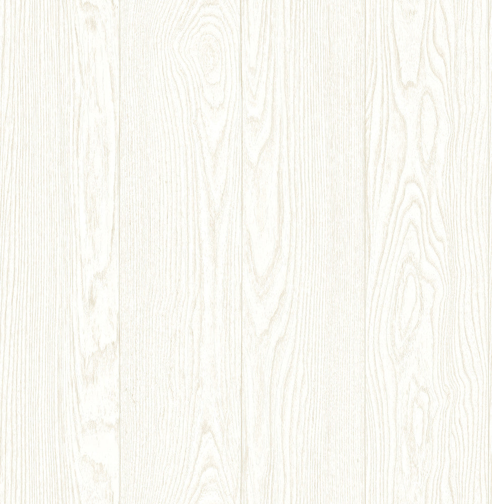Groton Off White Wood Plank Wallpaper by Brewster Kitchen & Bath Essentials Covers about 56.4 square feet 20.5-in by 33-ft long roll Unpasted 0 - Fabric Carolina -