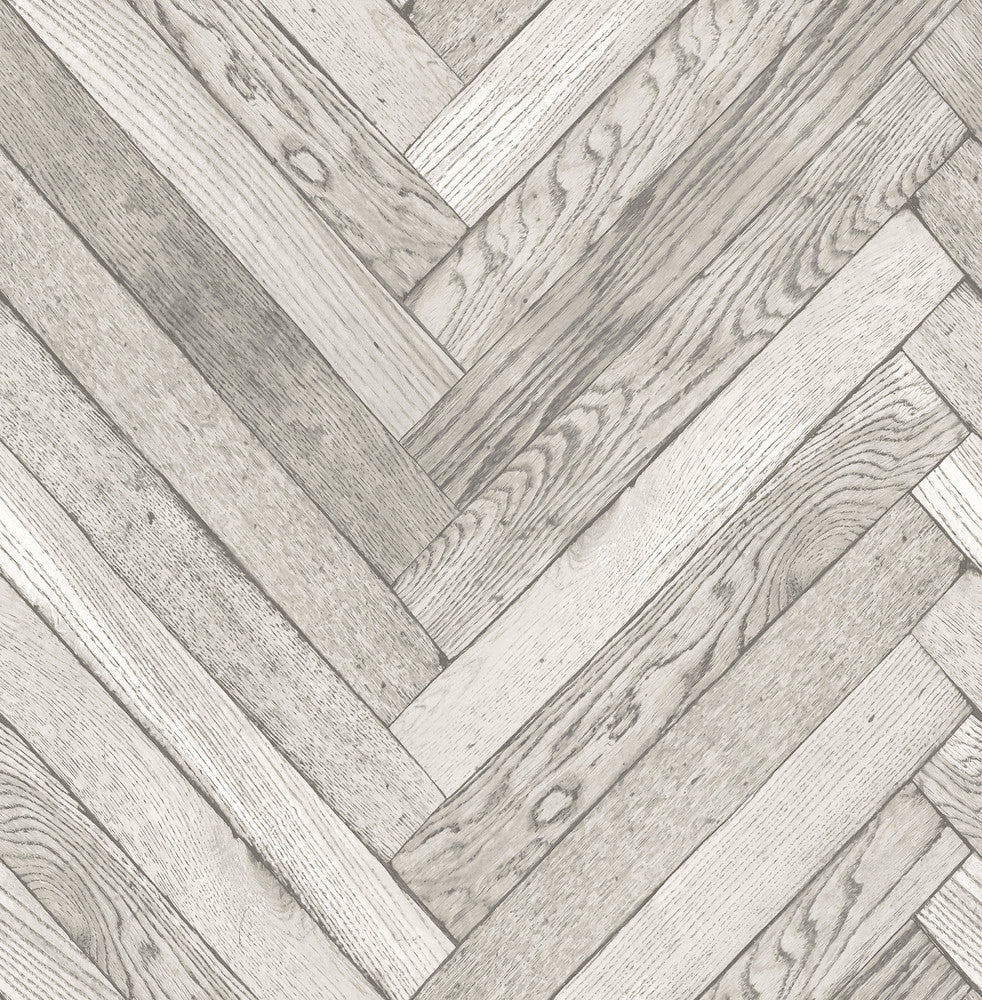Mammoth Off White Diagonal Wood Wallpaper by Brewster Kitchen & Bath Essentials Covers about 56.4 square feet 20.5-in by 33-ft long roll Unpasted 20.9 - Fabric Carolina -