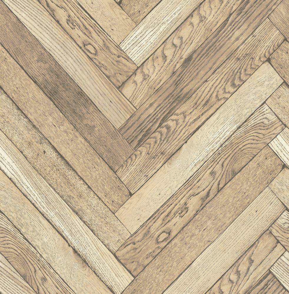 Mammoth Wheat Diagonal Wood Wallpaper by Brewster Kitchen & Bath Essentials Covers about 56.4 square feet 20.5-in by 33-ft long roll Unpasted 20.9 - Fabric Carolina -