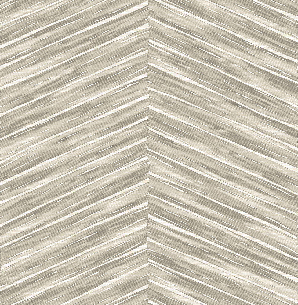 Aldie Beige Chevron Weave Wallpaper by Brewster Kitchen & Bath Essentials Covers about 56.4 square feet 20.5-in by 33-ft long roll Unpasted 20.9 - Fabric Carolina -