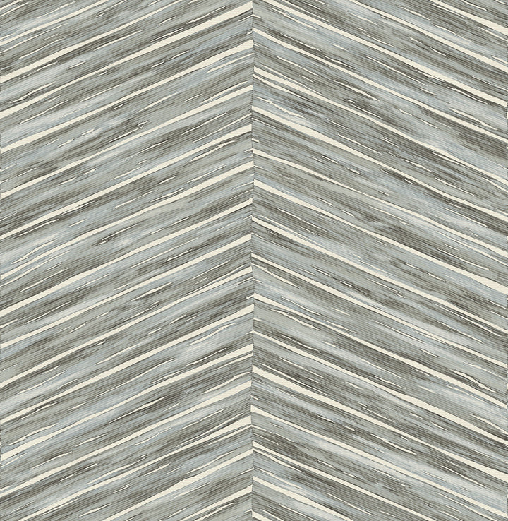 Aldie Light Blue Chevron Weave Wallpaper by Brewster Kitchen & Bath Essentials Covers about 56.4 square feet 20.5-in by 33-ft long roll Unpasted 20.9 - Fabric Carolina -