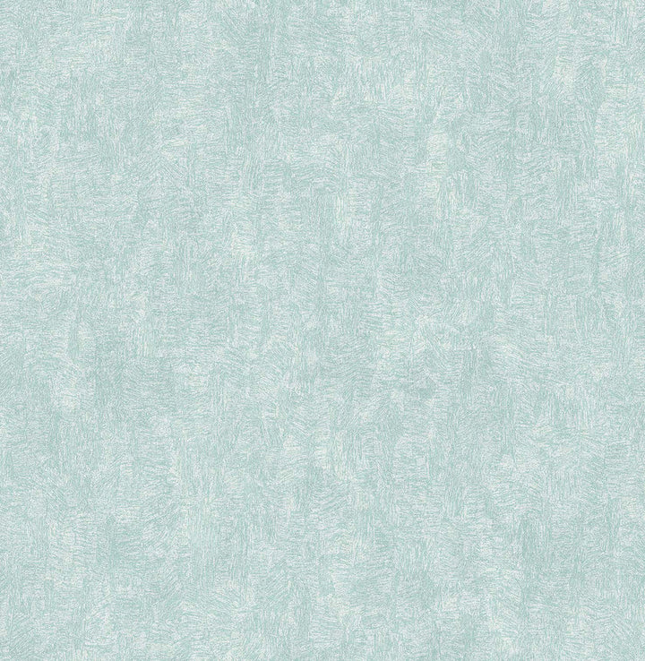 Ludisia Teal Brushstroke Texture Wallpaper by Brewster Kitchen & Bath Essentials Covers about 56.4 square feet 20.5-in by 33-ft long roll Unpasted 10.4 - Fabric Carolina -