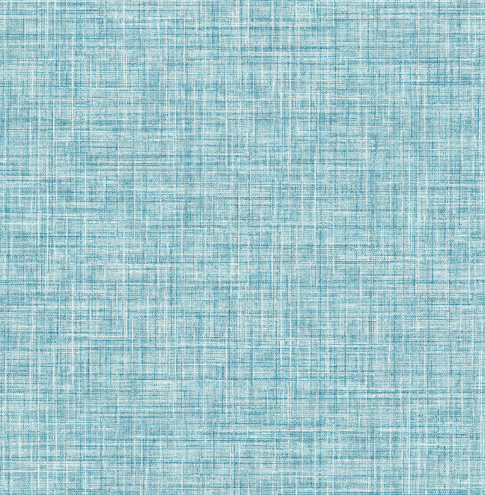 Barbary Blue Crosshatch Texture Wallpaper by Brewster Kitchen & Bath Essentials Covers about 56.4 square feet 20.5-in by 33-ft long roll Unpasted 0 - Fabric Carolina -