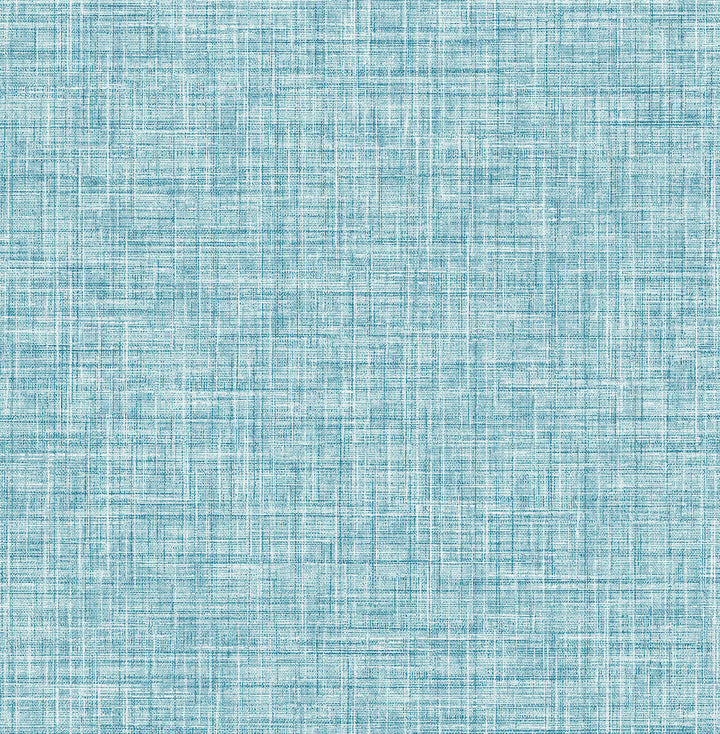 Barbary Blue Crosshatch Texture Wallpaper by Brewster Kitchen & Bath Essentials Covers about 56.4 square feet 20.5-in by 33-ft long roll Unpasted 0 - Fabric Carolina -