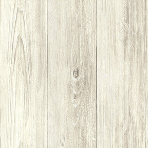 Ferox Cream Wood Planks Wallpaper by Brewster
