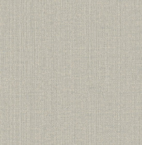Beiene Light Grey Weave Wallpaper by Brewster