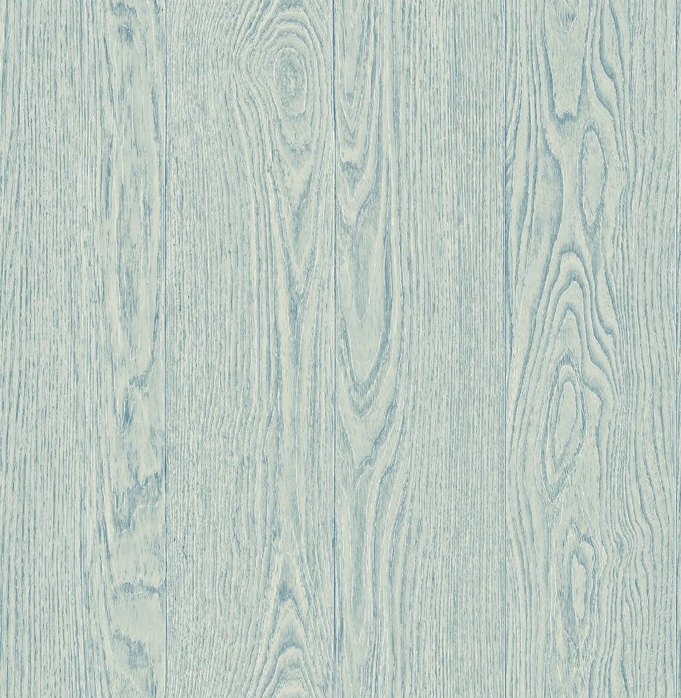 Remi Light Blue Wood Wallpaper by Brewster Techniques & Finishes III Covers about 56.4 square feet 20.5-in by 33-ft long roll Unpasted 0 - Fabric Carolina -
