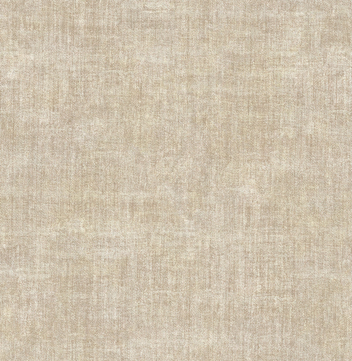 Stephen Neutral Linen Wallpaper by Brewster Techniques & Finishes III Covers about 56.4 square feet 20.5-in by 33-ft long roll Unpasted 21 - Fabric Carolina -