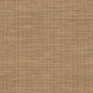 Hartman Red Faux Grasscloth Wallpaper by Brewster
