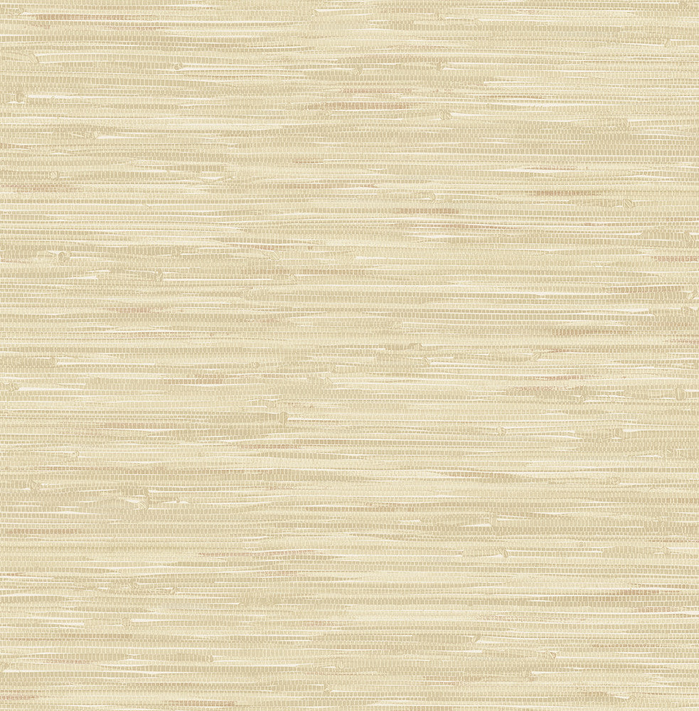 Maytal Light Yellow Faux Grasscloth Wallpaper by Brewster Techniques & Finishes III Covers about 56.4 square feet 20.5-in by 33-ft long roll Unpasted 10.4 - Fabric Carolina -