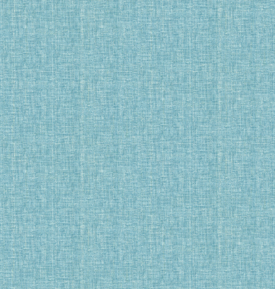 Sampson Aqua Oasis Wallpaper by Brewster Techniques & Finishes III Covers about 56.4 square feet 20.5-in by 33-ft long roll Unpasted 0 - Fabric Carolina -