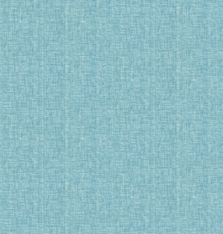Sampson Aqua Oasis Wallpaper by Brewster Techniques & Finishes III Covers about 56.4 square feet 20.5-in by 33-ft long roll Unpasted 0 - Fabric Carolina -
