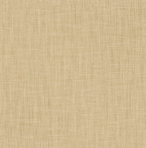 Julius Gold Natural Weave Texture Wallpaper by Brewster