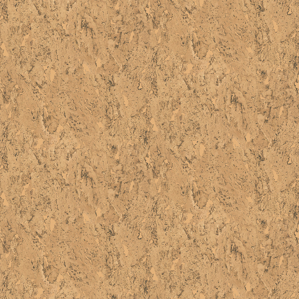 Adrift Neutral Large Faux Cork Wallpaper by Brewster Techniques & Finishes III Covers about 56.4 square feet 20.5-in by 33-ft long roll Unpasted 10.4 - Fabric Carolina -