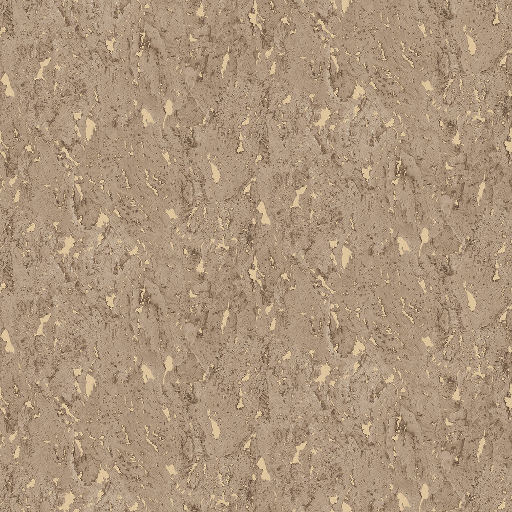 Adrift Brown Large Faux Cork Wallpaper by Brewster Techniques & Finishes III Covers about 56.4 square feet 20.5-in by 33-ft long roll Unpasted 10.4 - Fabric Carolina -