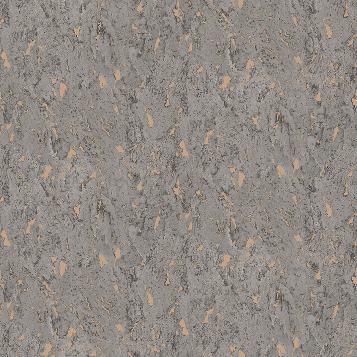 Adrift Grey Large Faux Cork Wallpaper by Brewster Techniques & Finishes III Covers about 56.4 square feet 20.5-in by 33-ft long roll Unpasted 10.4 - Fabric Carolina -