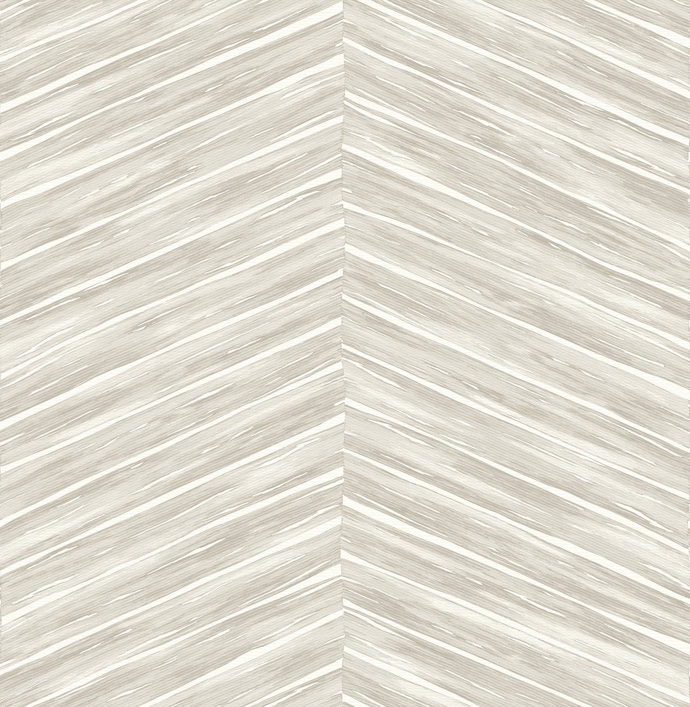 Pina Light Grey Chevron Weave Wallpaper by Brewster Techniques & Finishes III Covers about 56.4 square feet 20.5-in by 33-ft long roll Unpasted 20.9 - Fabric Carolina -