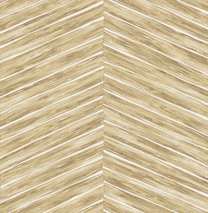 Pina Brown Chevron Weave Wallpaper by Brewster