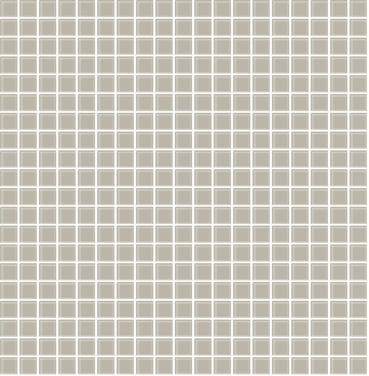 Tessellate Grey Glass Tile Wallpaper by Brewster Techniques & Finishes III Covers about 56.4 square feet 20.5-in by 33-ft long roll Unpasted 0.87 - Fabric Carolina -