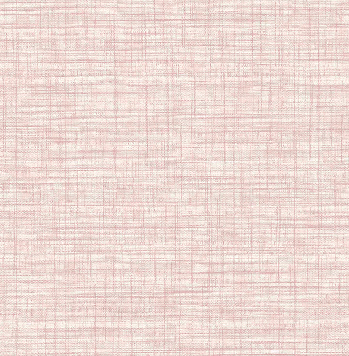 Tuckernuck Rose Linen Wallpaper by Brewster Techniques & Finishes III Covers about 56.4 square feet 20.5-in by 33-ft long roll Unpasted 0 - Fabric Carolina -