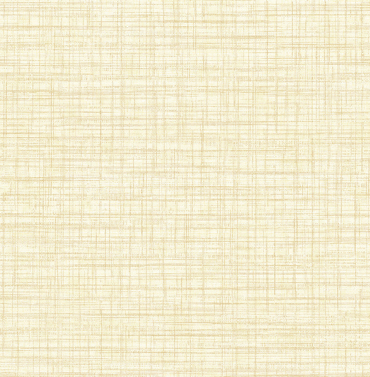 Tuckernuck Yellow Linen Wallpaper by Brewster Techniques & Finishes III Covers about 56.4 square feet 20.5-in by 33-ft long roll Unpasted 0 - Fabric Carolina -