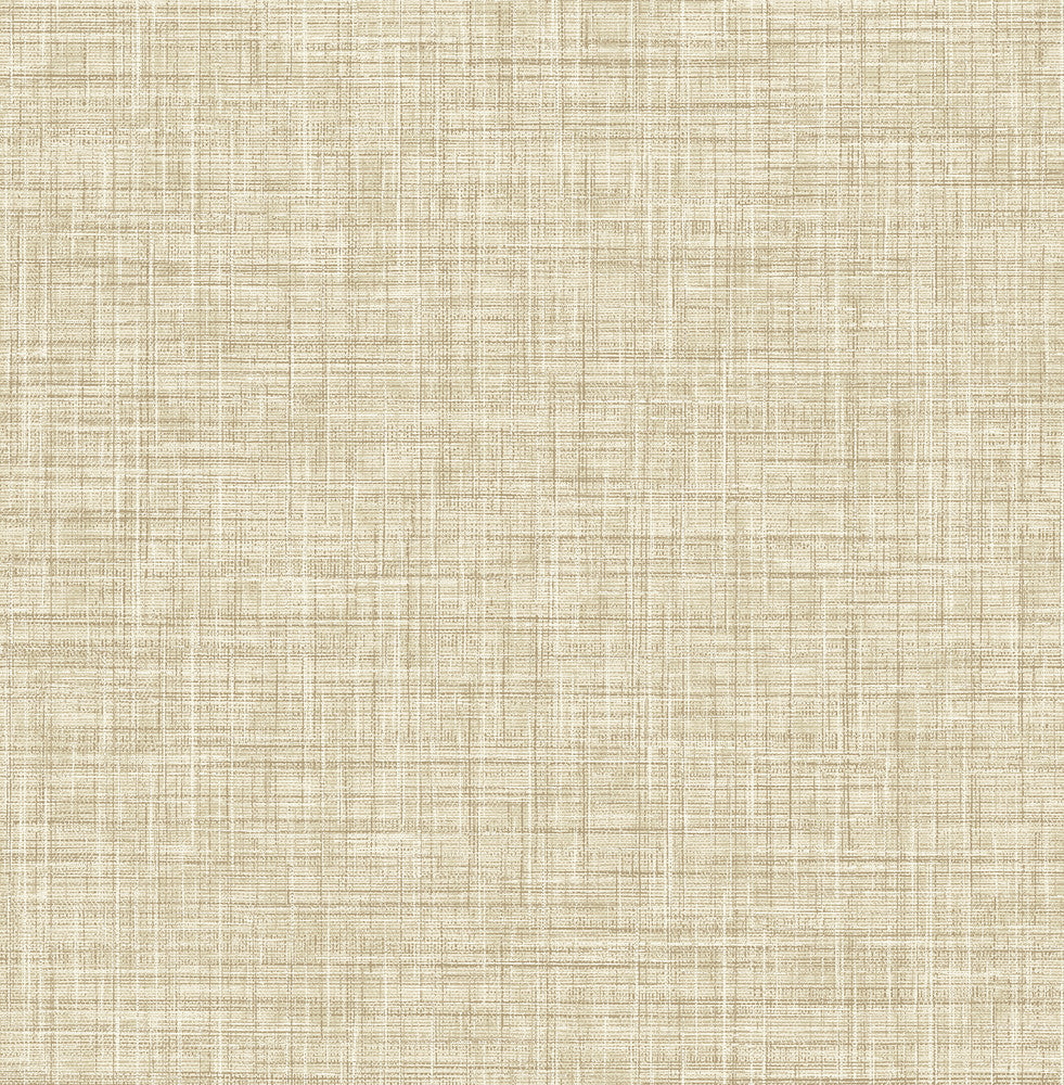 Tuckernuck Wheat Linen Wallpaper by Brewster Techniques & Finishes III Covers about 56.4 square feet 20.5-in by 33-ft long roll Unpasted 0 - Fabric Carolina -