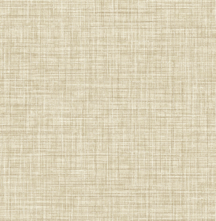 Tuckernuck Wheat Linen Wallpaper by Brewster Techniques & Finishes III Covers about 56.4 square feet 20.5-in by 33-ft long roll Unpasted 0 - Fabric Carolina -