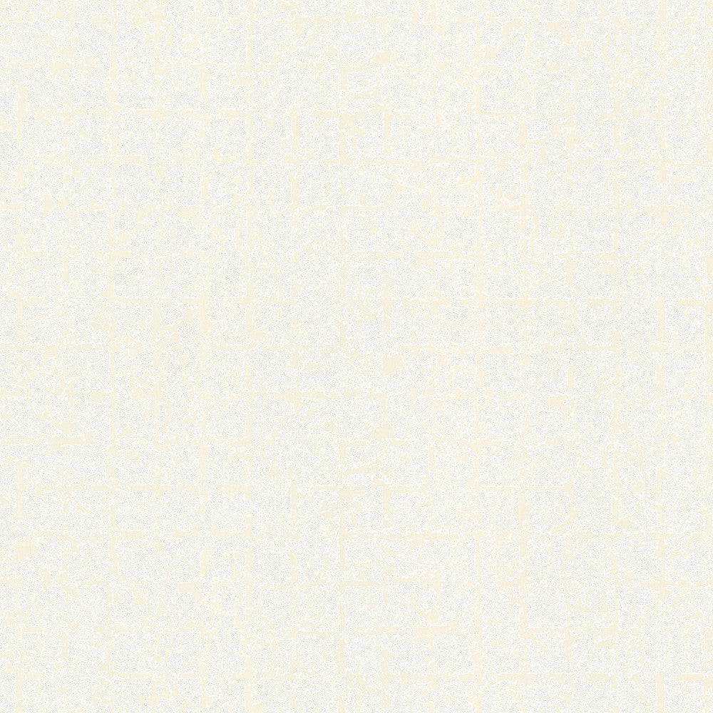 Stargazer Off White Glitter Squares Wallpaper by Brewster Techniques & Finishes III Covers about 56.4 square feet 20.5-in by 33-ft long roll Unpasted 10.4 - Fabric Carolina -