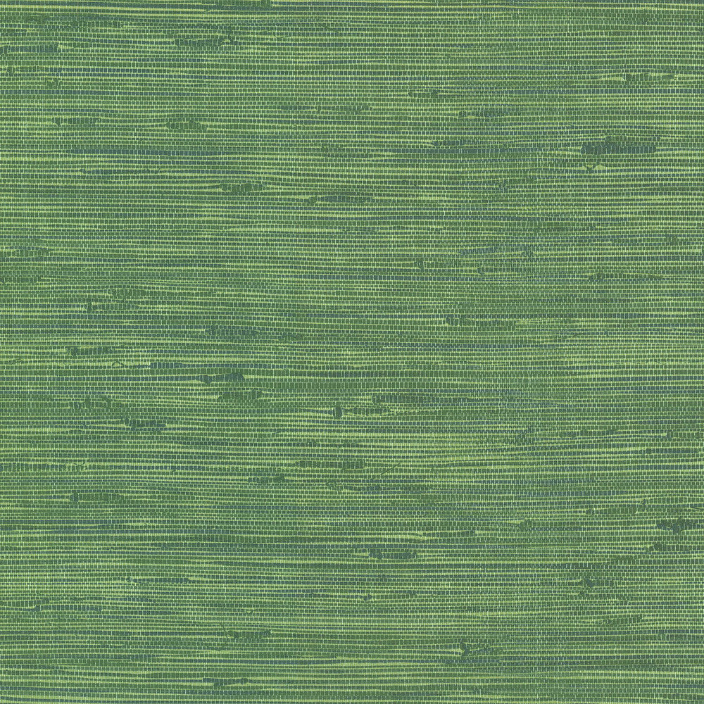 Fiber Green Weave Texture Wallpaper by Brewster Techniques & Finishes III Covers about 56.4 square feet 20.5-in by 33-ft long roll Unpasted 20.9 - Fabric Carolina -