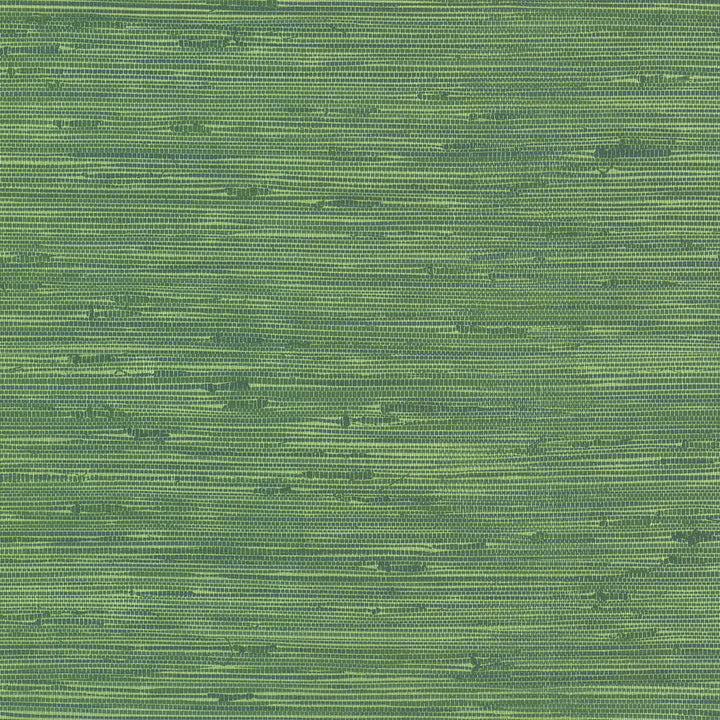 Fiber Green Weave Texture Wallpaper by Brewster Techniques & Finishes III Covers about 56.4 square feet 20.5-in by 33-ft long roll Unpasted 20.9 - Fabric Carolina -