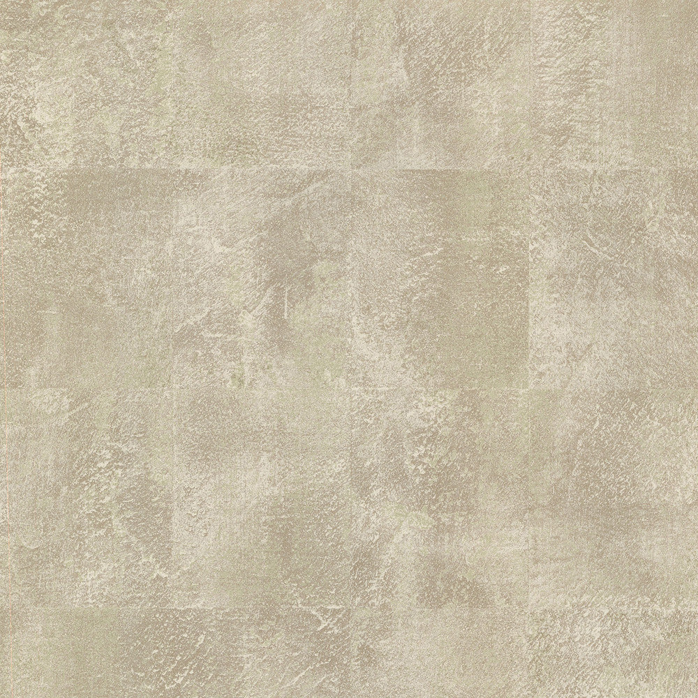 Azoic Gold Brushstroke Squares Wallpaper by Brewster Techniques & Finishes III Covers about 56.4 square feet 20.5-in by 33-ft long roll Unpasted 12.6 - Fabric Carolina -