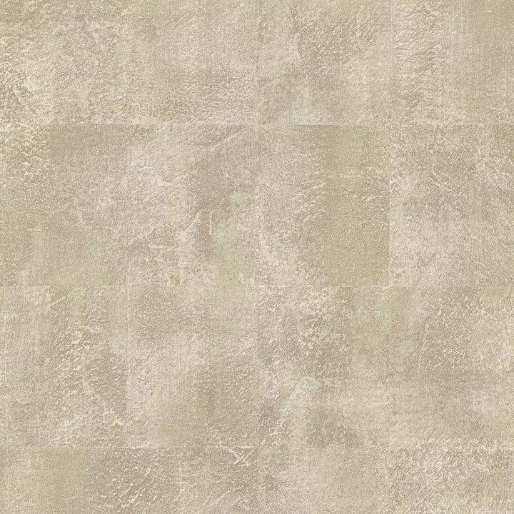Azoic Gold Brushstroke Squares Wallpaper by Brewster Techniques & Finishes III Covers about 56.4 square feet 20.5-in by 33-ft long roll Unpasted 12.6 - Fabric Carolina -