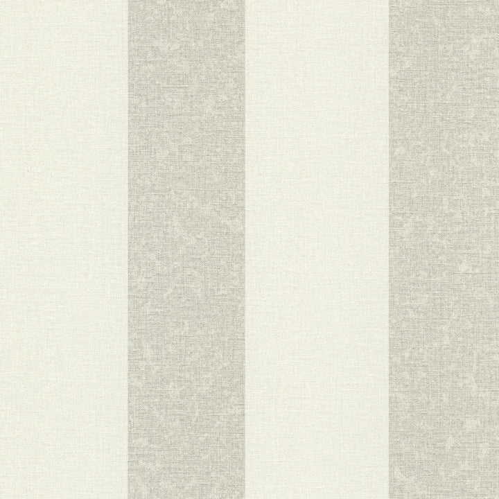 Dash Beige Linen Stripe Wallpaper by Advantage Neutral Black White Covers about 56.4 square feet 20.5-in by 33-ft long roll Unpasted 0 - Fabric Carolina -