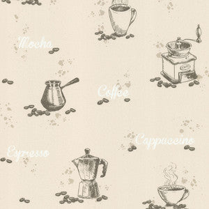 Nell Beige Coffee Wallpaper by Advantage