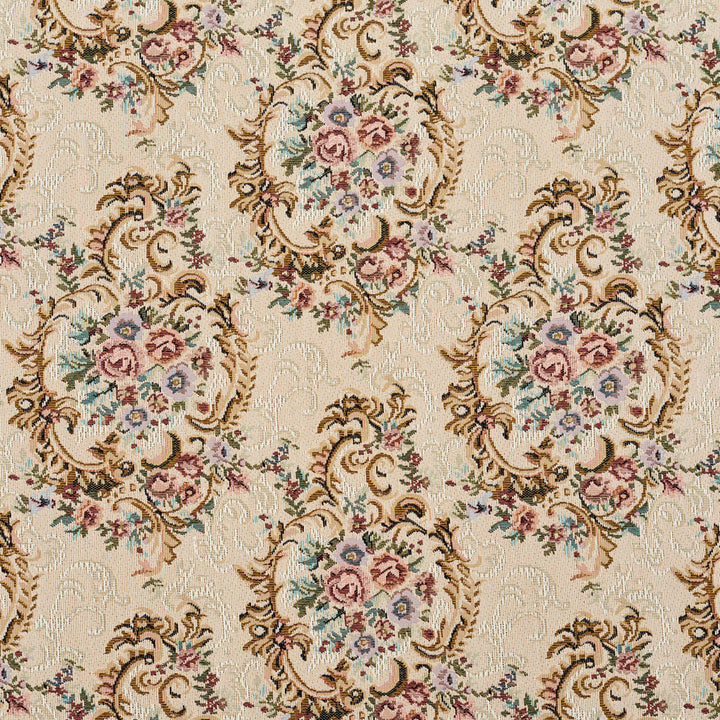 2773 Victoria by Charlotte Fabric Tapestry Treasures III & Ring Book Page #24 39% Olefin, 32% Polyester, 29% Cotton Asia Exceeds 100,000 Wyzenbeek Rubs (Heavy Duty) Horizontal: 13.5" x Vertical: 13.5" 54 Inches - Fabric Carolina -