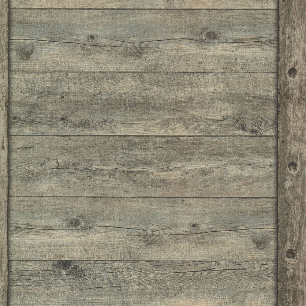 Absaroka Brown Shiplap Wallpaper by Advantage Stones & Woods Covers about 56.4 square feet 20.5-in by 33-ft long roll Unpasted 0 - Fabric Carolina -