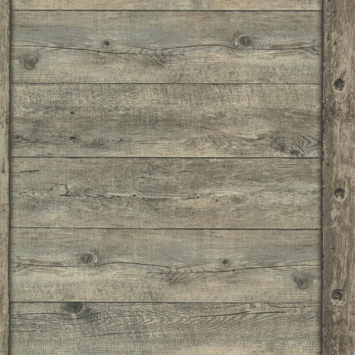 Absaroka Brown Shiplap Wallpaper by Advantage Stones & Woods Covers about 56.4 square feet 20.5-in by 33-ft long roll Unpasted 0 - Fabric Carolina -