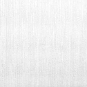 Powers White Paintble Stripe Texture Wallpaper by Brewster